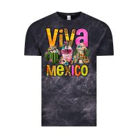 Cloud Black viva mexico mexican coffee cups Vintage Tee - FaDigitalArtStudio