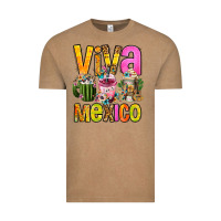 Vintage Coffee viva mexico mexican coffee cups Vintage Tee - FaDigitalArtStudio