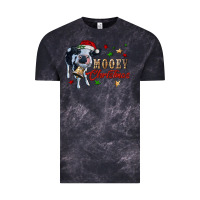 Cloud Black mooey christmas Vintage Tee - RanaPortraitStore