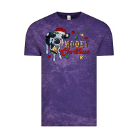 Cloud Purple mooey christmas Vintage Tee - RanaPortraitStore