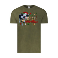 Vintage Olive mooey christmas Vintage Tee - RanaPortraitStore