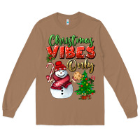 Toasted Coconut christmas vibes only Long Sleeve Tee - BundleAndBundleShop