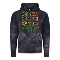 Cloud Black santa santa santa baby Vintage Hoodie - FaDigitalArtStudio