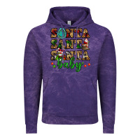 Cloud Purple santa santa santa baby Vintage Hoodie - FaDigitalArtStudio