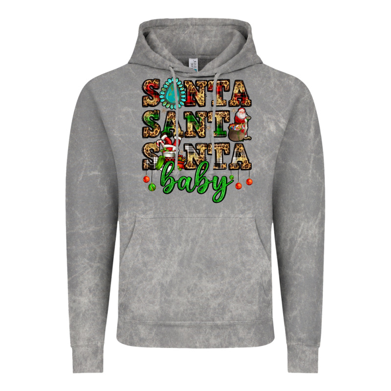 Santa Santa Santa Baby Vintage Hoodie by FaDigitalArtStudio | Teevron