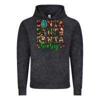 Vintage Black santa santa santa baby Vintage Hoodie - FaDigitalArtStudio