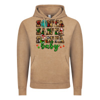 Vintage Coffee santa santa santa baby Vintage Hoodie - FaDigitalArtStudio
