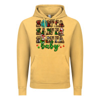 Vintage Mustard santa santa santa baby Vintage Hoodie - FaDigitalArtStudio