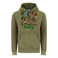 Vintage Olive santa santa santa baby Vintage Hoodie - FaDigitalArtStudio