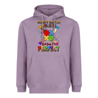 Lavender society says i'm autistic god says i'm perfect Heavyweight Hoodie - JahusDesignShop