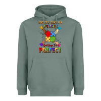 Sage society says i'm autistic god says i'm perfect Heavyweight Hoodie - JahusDesignShop