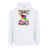 White society says i'm autistic god says i'm perfect Heavyweight Hoodie - JahusDesignShop