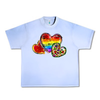Grape Ice Pride hearts Urban Heavy Tee - FaDigitalArtStudio