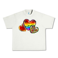 Pistachio Pride hearts Urban Heavy Tee - FaDigitalArtStudio