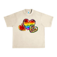 Sandshell Pride hearts Urban Heavy Tee - FaDigitalArtStudio