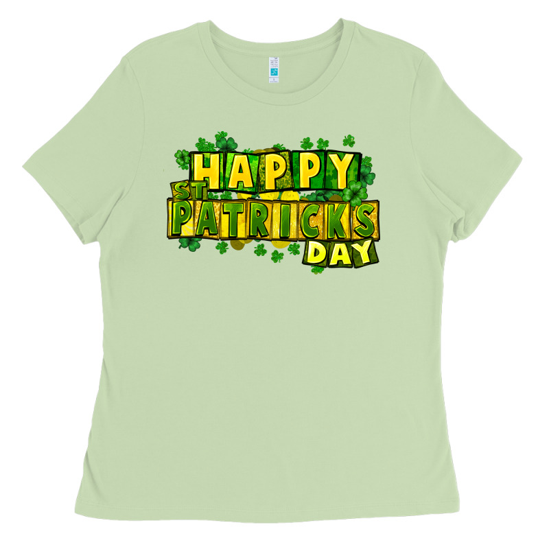Happy St. Patrick's Day Ladies Tee by HowdyJamesFarm | Teevron