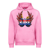 Fuchsia Pink All America Babe Urban Hoodie - JahusDesignShop