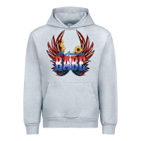 Heather Grey All America Babe Urban Hoodie - JahusDesignShop