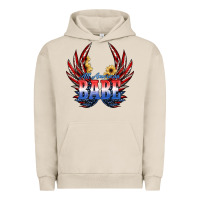 Pigment French Oak All America Babe Urban Hoodie - JahusDesignShop