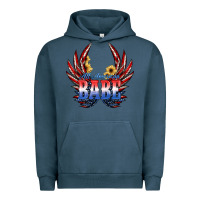 Pigment Midnight Navy All America Babe Urban Hoodie - JahusDesignShop