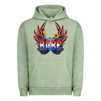 Pigment Oil Green All America Babe Urban Hoodie - JahusDesignShop