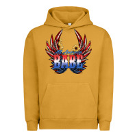 Pigment Peanut Butter All America Babe Urban Hoodie - JahusDesignShop