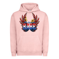 Pigment Salmon All America Babe Urban Hoodie - JahusDesignShop