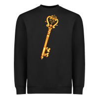 Black love key Heavyweight Sweatshirt - AdoDesignShop