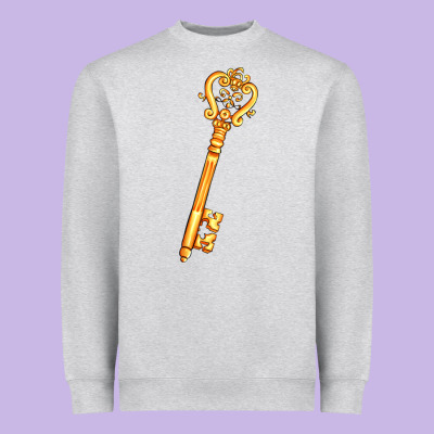 Love Key Heavyweight Sweatshirt Designed By Adodesignshop