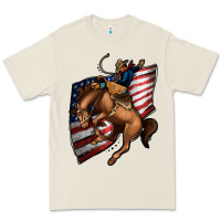 Bone American Cowboy Premium Tee - Jasminsmagicworld