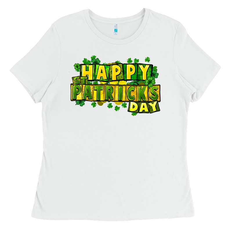 Happy St. Patrick's Day Ladies Tee by HowdyJamesFarm | Teevron