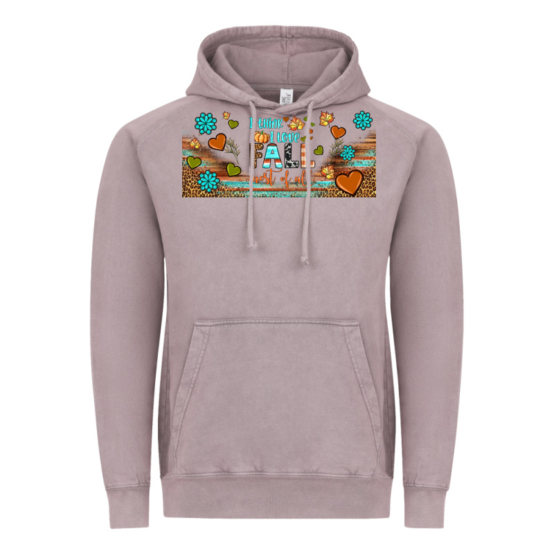 I Think I Love Fall Most Of All Libbey Glass Vintage Hoodie by BundleAndBundleShop | Teevron