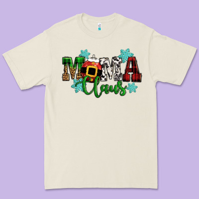 Mama Claus Christmas Premium Tee Designed By Cowgirlartshop