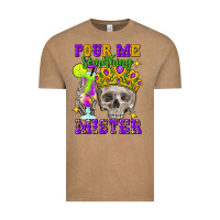 Vintage Coffee Skull pour me something mister Vintage Tee - FaDigitalArtStudio