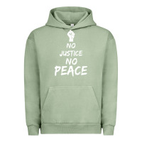 Pigment Oil Green resist liberal Urban Hoodie - DesigneFamous