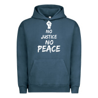 Pigment Midnight Navy resist liberal Urban Hoodie - DesigneFamous