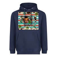 Navy 2024 senior cow Heavyweight Hoodie - JahusDesignShop