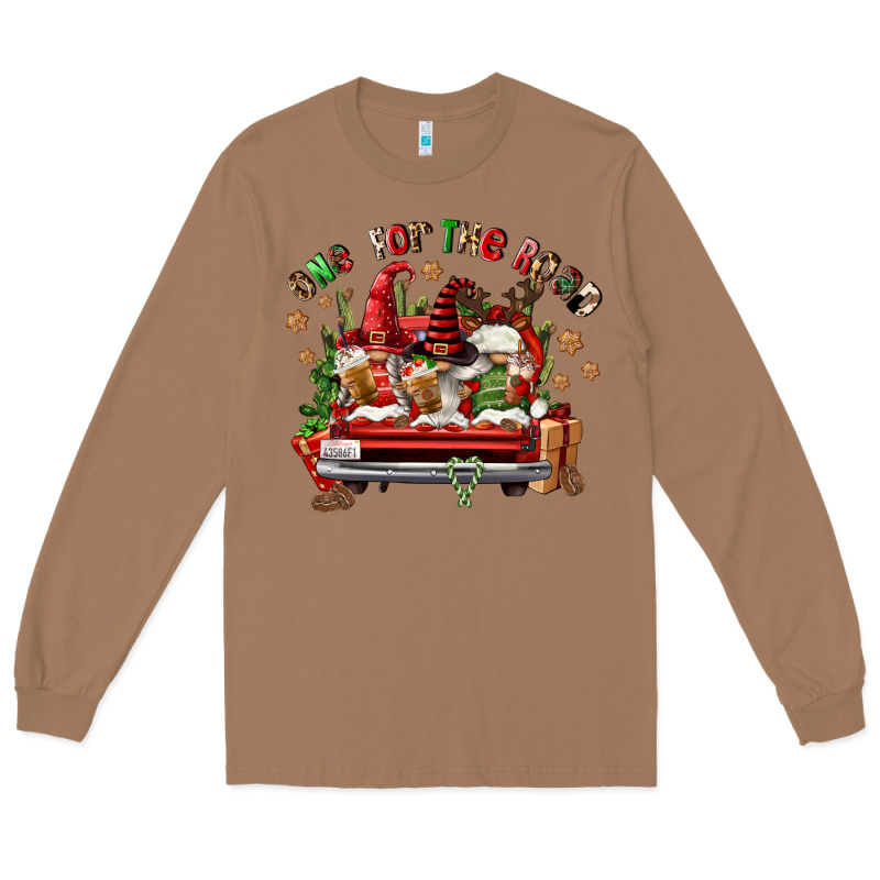 One For The Road Coffee Long Sleeve Tee by FaDigitalArtStudio | Teevron