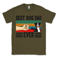 Army Green Best Dog Dad Ever Classic Tee - Bettercallsaul