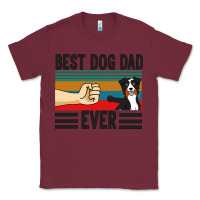 Burgundy Best Dog Dad Ever Classic Tee - Bettercallsaul