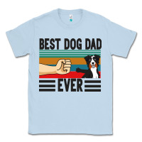 Dusty Blue Best Dog Dad Ever Classic Tee - Bettercallsaul