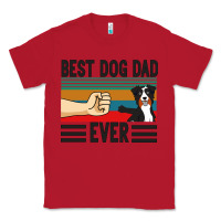 Red Best Dog Dad Ever Classic Tee - Bettercallsaul