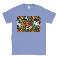 Colony Blue western rodeo background Classic Tee - Jasminsmagicworld