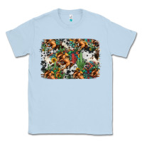 Dusty Blue western rodeo background Classic Tee - Jasminsmagicworld