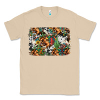 Mushroom western rodeo background Classic Tee - Jasminsmagicworld