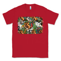 Red western rodeo background Classic Tee - Jasminsmagicworld