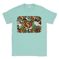 Seafoam western rodeo background Classic Tee - Jasminsmagicworld
