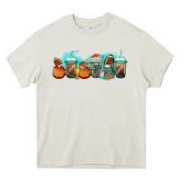 Cream american football coffee cups Heavy Core Tee - Jasminsmagicworld