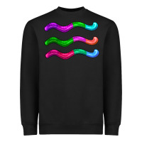 Black worm jelly Heavyweight Sweatshirt - AdoDesignShop