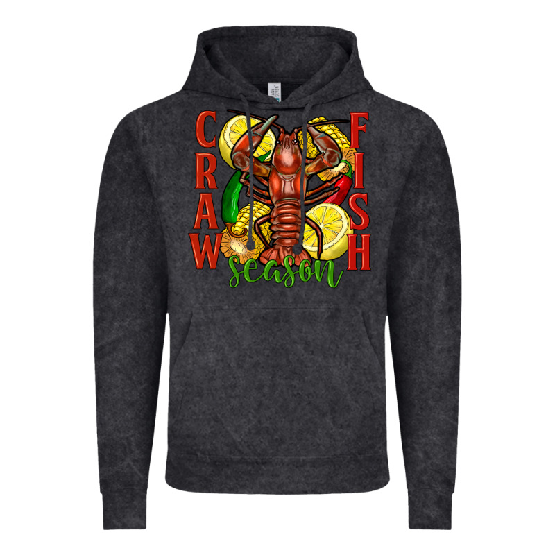 Crawfish Season Vintage Hoodie by FaDigitalArtStudio | Teevron